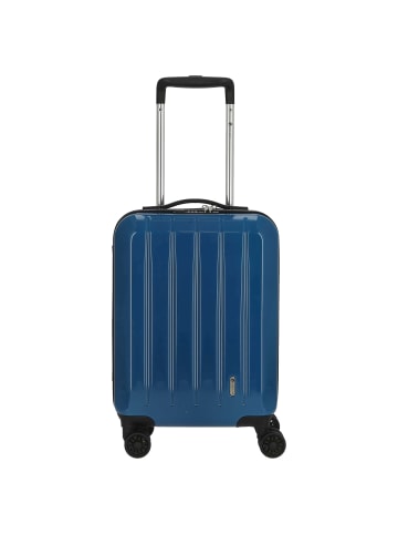 Check.In London 2.0 - 4-Rollen-Trolley 50 cm (orange) in blau