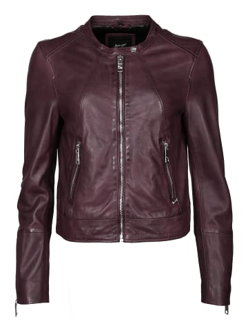 Maze Lederjacke 183Grenada in mahagony