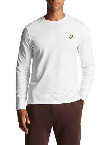 Lyle & Scott Langarmshirt in Weiß