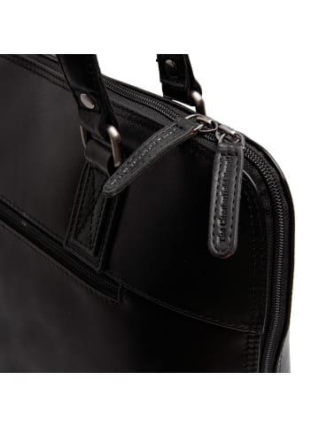 The Chesterfield Brand Selvino Schultertasche Leder 37 cm black