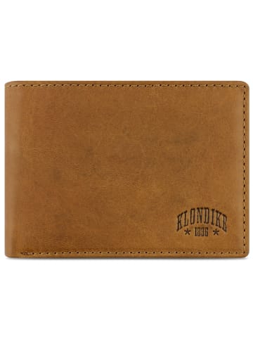 KLONDIKE 1896 Rush Trevor Geldbörse RFID Leder 12 cm in cognac