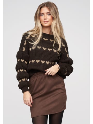 Cloud5ive Crew Neck Jumpers in dark brown