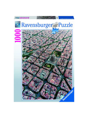 Ravensburger Puzzle 1.000 Teile Barcelona von Oben Ab 14 Jahre in bunt