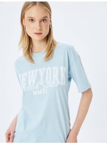 KOTON TSHIRT SS in Blau