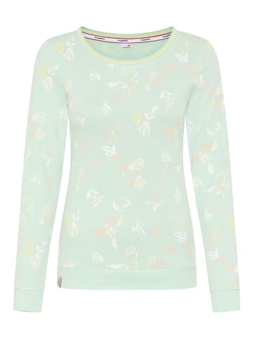 Kangaroos Langarmshirt in grün-bunt