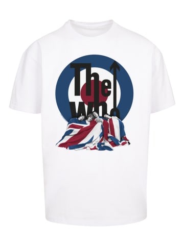 F4NT4STIC Heavy Oversize T-Shirt The Who Flag Blanket in weiß