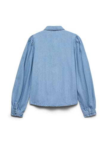 Vero Moda Jeanshemd in Light Blue Denim