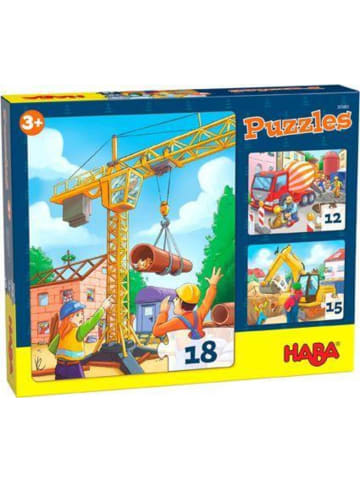 HABA Sales GmbH & Co.KG Puzzles Baustellenfahrzeuge