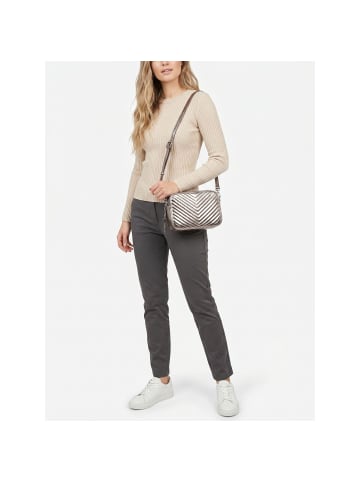 Les Visionnaires Lola Umhängetasche Leder 24.5 cm dark silver-silver metal