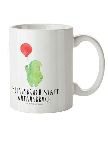 Mr. & Mrs. Panda Trinklernbecher Schildkröte Luftballon mit Spruch in Weiß