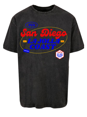 F4NT4STIC Herren Oversize T-Shirt San Diego in schwarz
