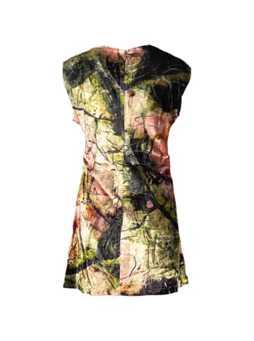 Grün Viskose Damen Kleid