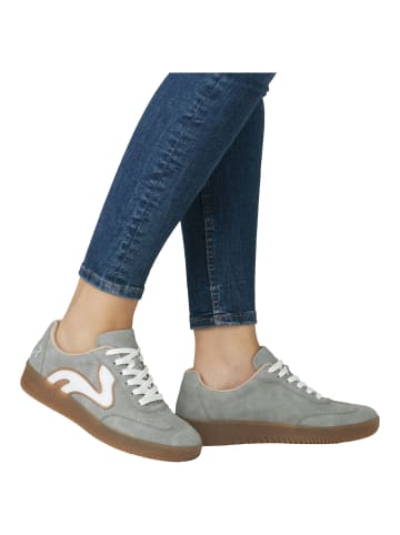 rieker Sneaker in Grau/Weiß