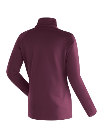 Maier Sports Rollkragen m. RV Eva in Lila4637