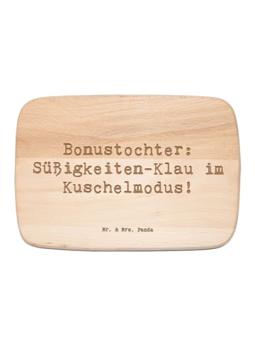 Mr. & Mrs. Panda Holzbrett Spruch Bonustochter Überraschungen mi... in Transparent