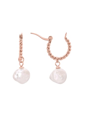 Steel_Art Ohrstecker Damen Priamo rose goldfarben in rosegoldfarben