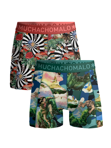 Muchachomalo 2er-Set: Boxershort in Mehrfarbig - für Kinder