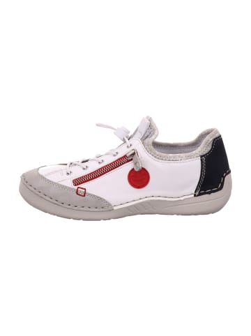 rieker Komfort Schnürschuhe in Weiß