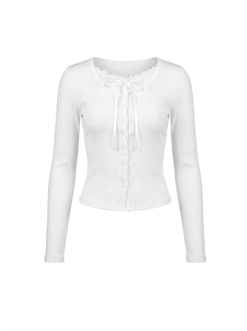 VINAJA Women Longsleeve in WHITE