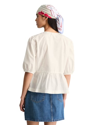 Marc O'Polo DENIM Peplum-Bluse regular in Silky White