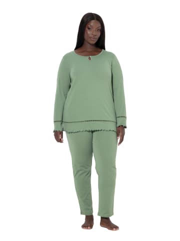 Ulla Popken Pyjama in khaki