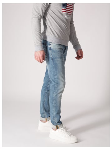 miracle of denim Slim-fit-Jeans Morris in Morata Blue