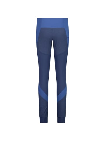 cmp Funktions-Outdoorhose, Tight WOMAN HYBRID PANT in Blau