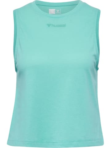 Hummel Top "Mt Vanja Short Muscle Tanktop" in Blau