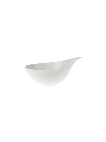 Villeroy & Boch Dessertschale Flow 16 x 13 cm weiß in weiß