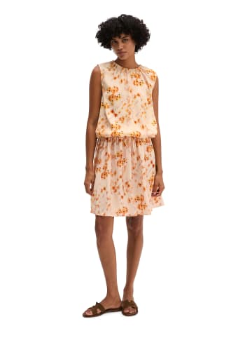 Marc O'Polo Ärmelloses Print-Bluse regular in Bright Orange