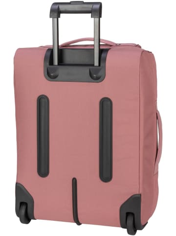 travelite Reisetasche Kick Off Rollenreisetasche S in Rosé
