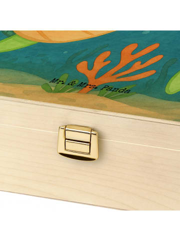 Mr. & Mrs. Panda Teedose Schildkröten Paar Design ohne Spruch in Weiß