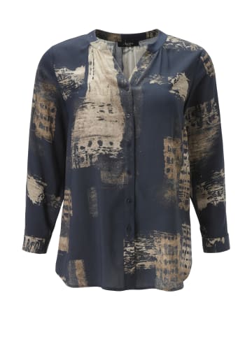 Aniston PLUS Longbluse in grau-bedruckt