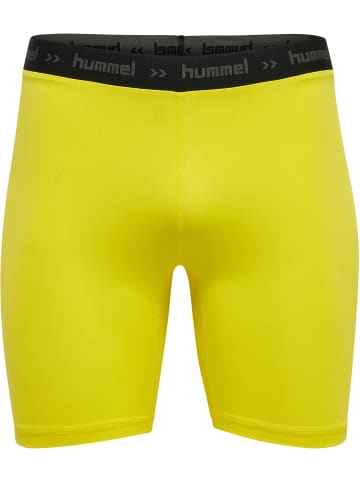 Hummel Hummel Tight Kurze Hose Hml Multisport Herren Dehnbarem Atmungsaktiv in BLAZING YELLOW