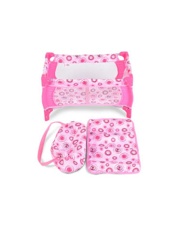 Moni Puppenbett Apple 9340 in rosa