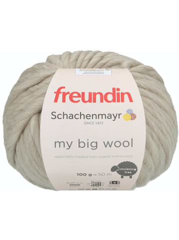 Schachenmayr since 1822 Handstrickgarne my big wool, 100g in Sand Meliert