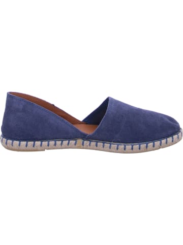 Verbenas Slipper Carmen in Blau