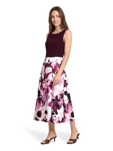 Vera Mont Cocktailkleid mit ausgestelltem Rock in Patch Purple/Purple