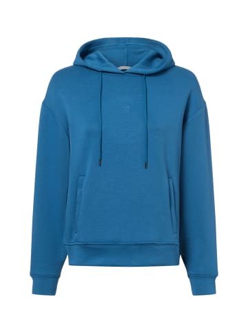 MOSS COPENHAGEN Kapuzenpullover in blau - 0004