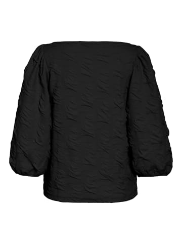 Vila Oberteil mit 3/4-Ärmeln in Black Beauty