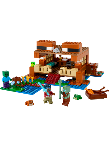 LEGO Minecraft™ Das Froschhaus in Mehrfarbig ab 8 Jahre