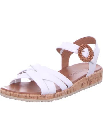 Tamaris Keilsandalette in weiß