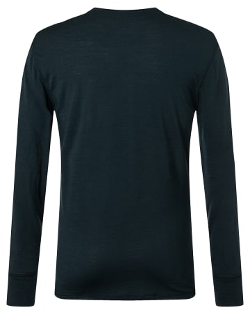 super.natural Merino Longsleeve in blau