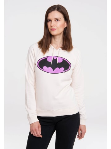 Logoshirt Kapuzenpullover DC Comics - Batman in beige