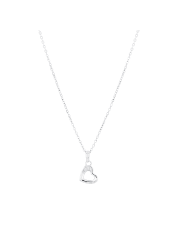 Amor Kette mit Anhänger Silber 925, rhodiniert in Silber