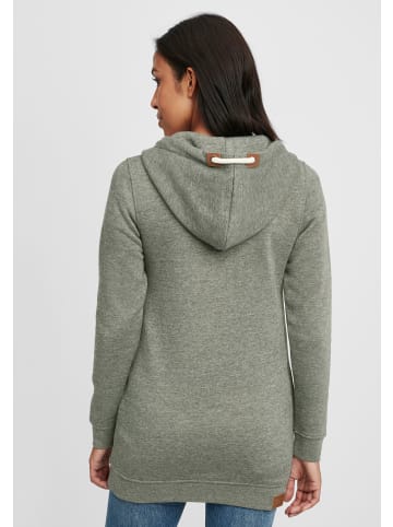 Oxmo Kapuzensweatjacke in grün