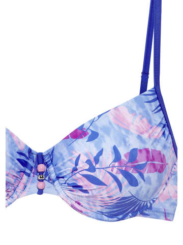 Vivance by Lascana Bügel-Bikini in blau-bedruckt