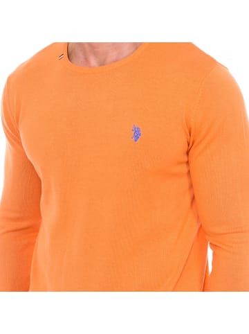U.S. Polo Assn. Pullover in Orange
