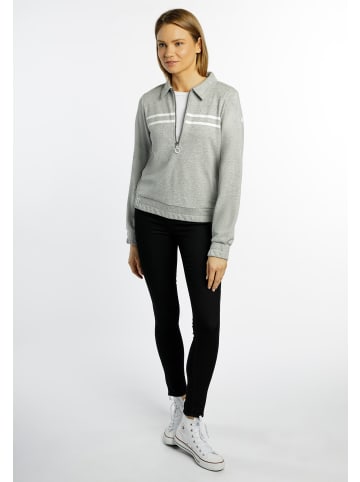 DreiMaster Maritim Sweatshirt in Grau Melange