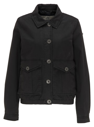 DreiMaster Damen Leichte Jacke in Schwarz